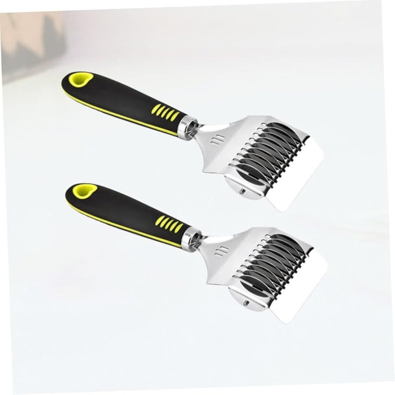 Stainless Steel Noodle Press Machine Manual Roller Cutter for Pasta Dumplings - Image 2